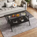 Table basse moderne en verre