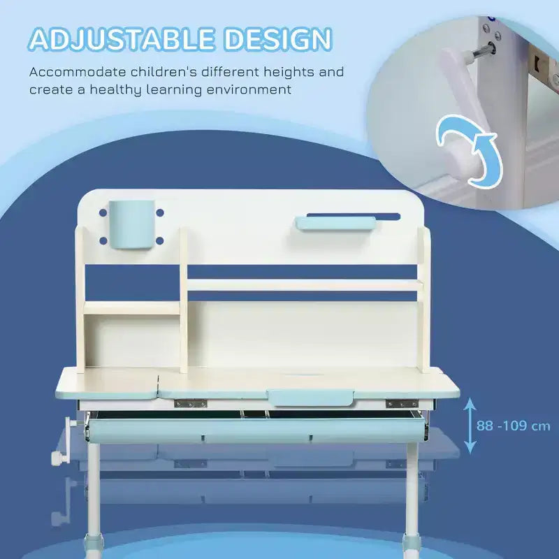 Bureau d'étude réglable pour enfants