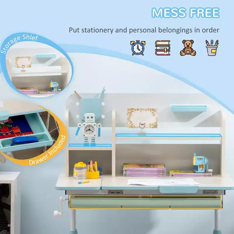 Bureau d'étude réglable pour enfants