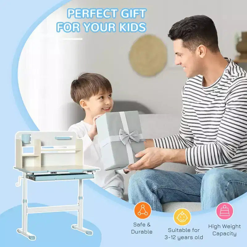 Bureau d'étude réglable pour enfants