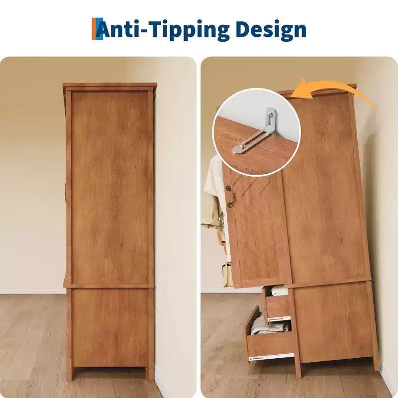 Armoire de style rustique