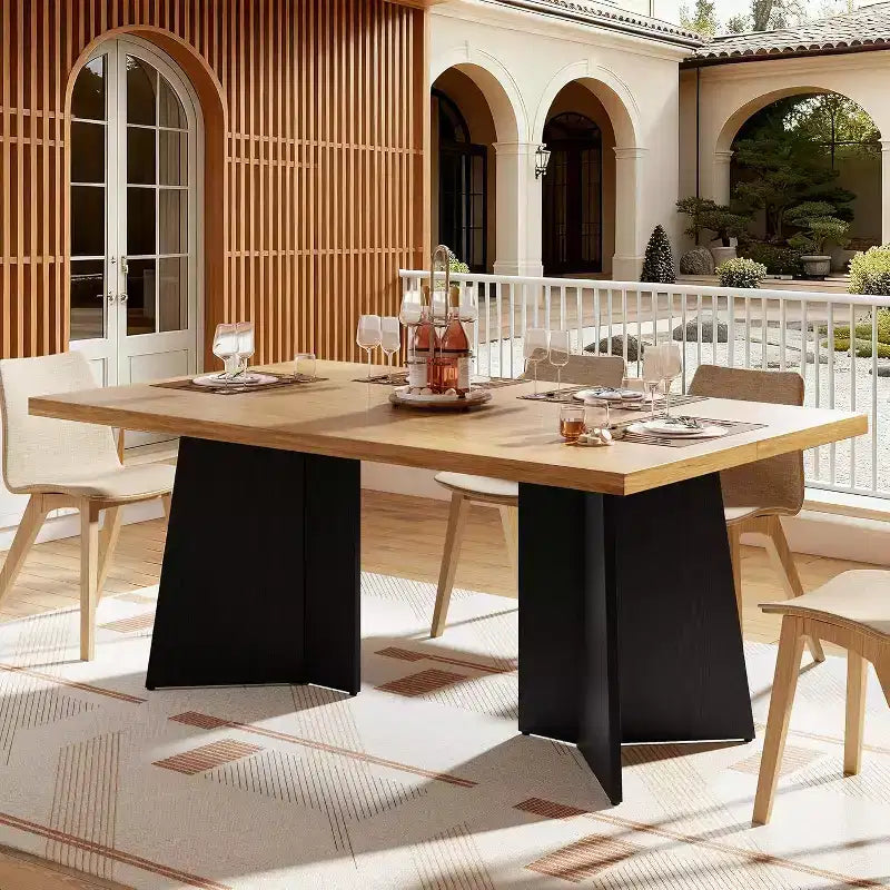 Table à manger de style ferme moderne