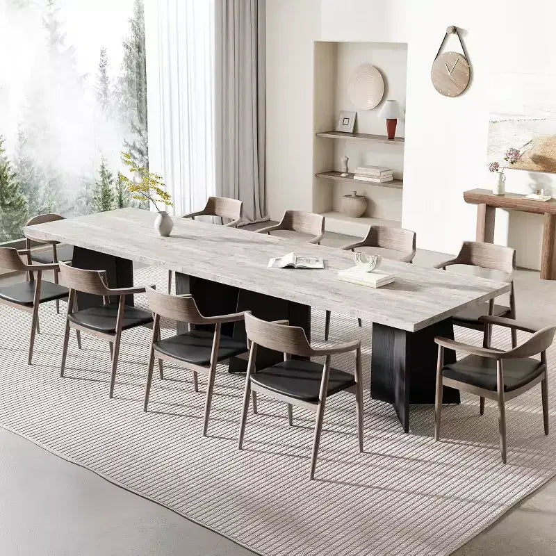 Table à manger de style ferme moderne
