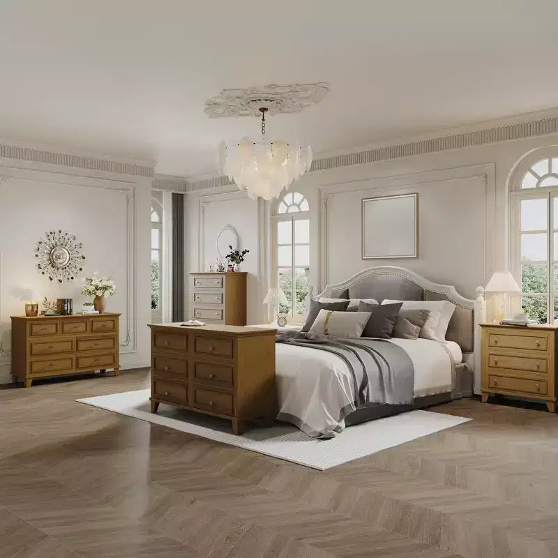 Coiffeuse autoportante, armoire de rangement en bois