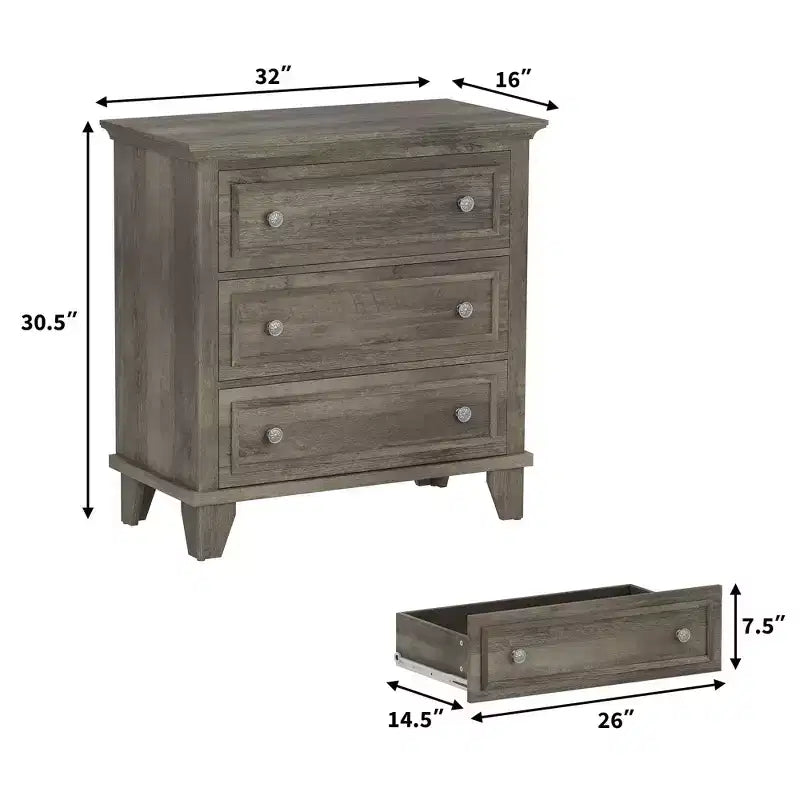 Coiffeuse autoportante, armoire de rangement en bois
