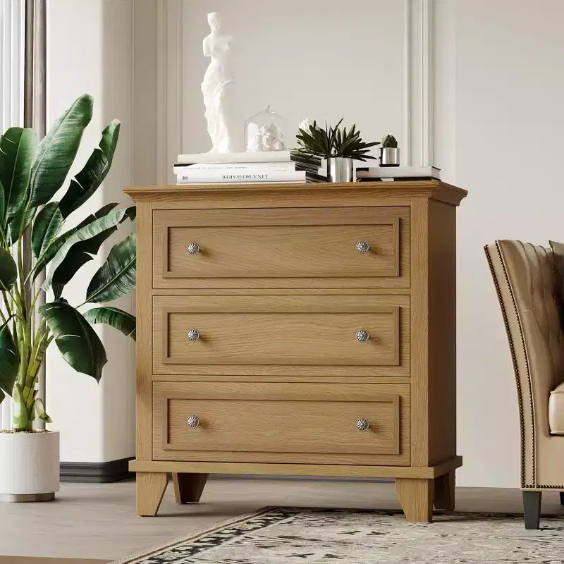 Coiffeuse autoportante, armoire de rangement en bois