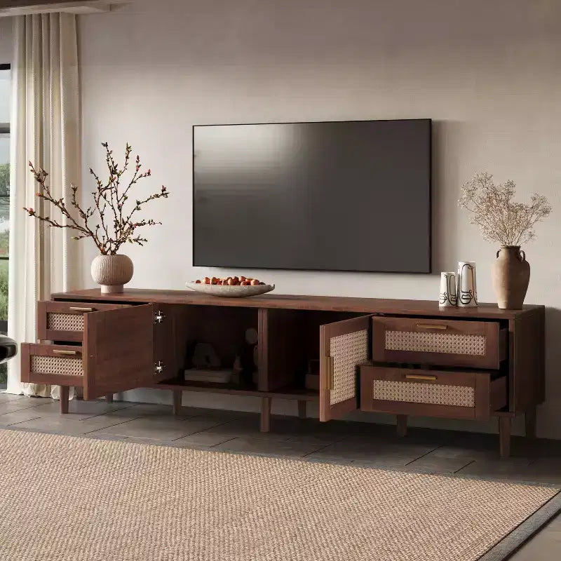 Meuble TV moderne pour centre de divertissement