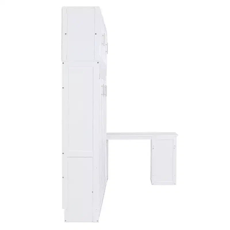 Lit escamotable mural moderne grand format (Queen Size)