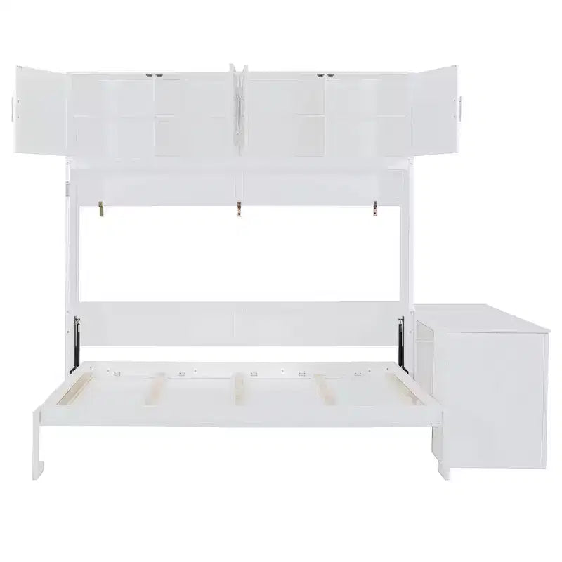 Lit escamotable mural moderne grand format (Queen Size)