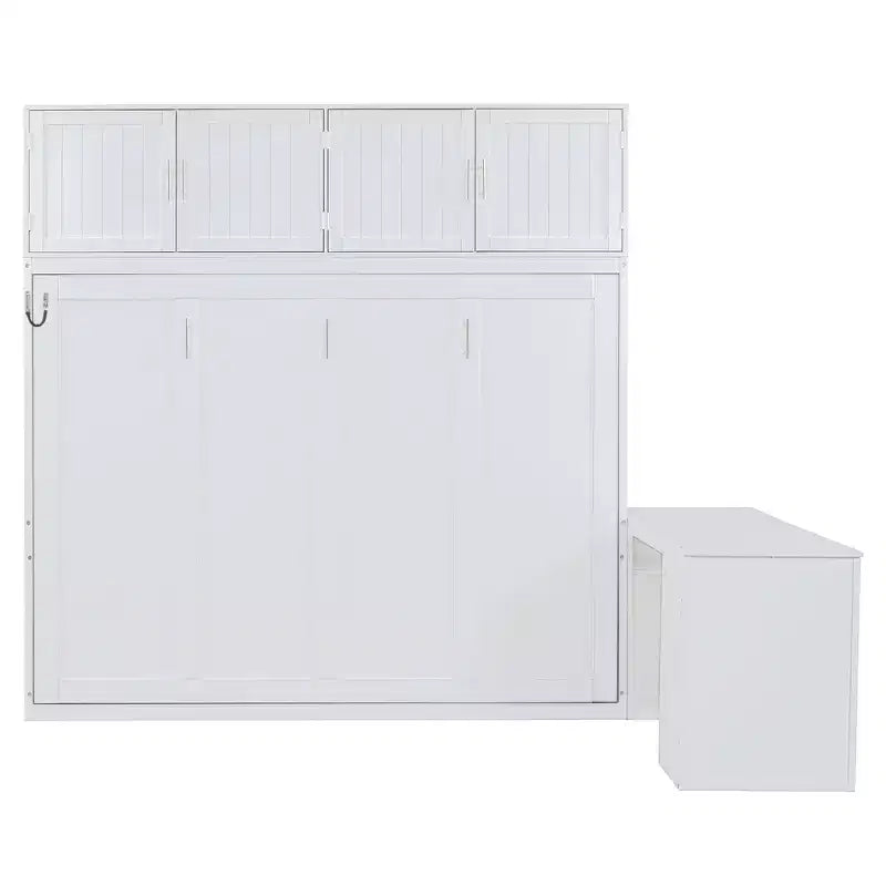 Lit escamotable mural moderne grand format (Queen Size)