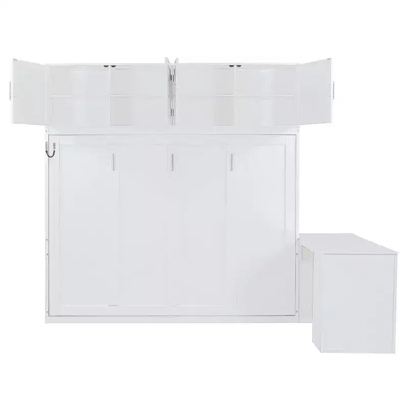 Lit escamotable mural moderne grand format (Queen Size)