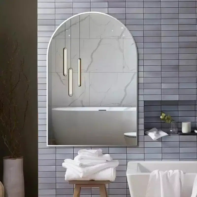 Miroir mural arqué moderne