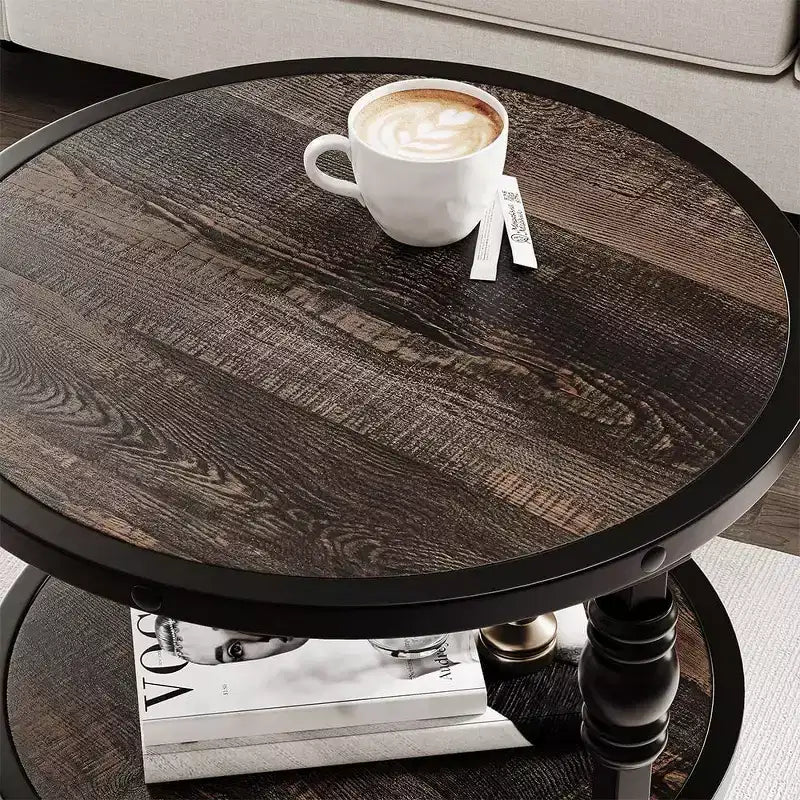 Table de chevet en métal et bois/table de chevet