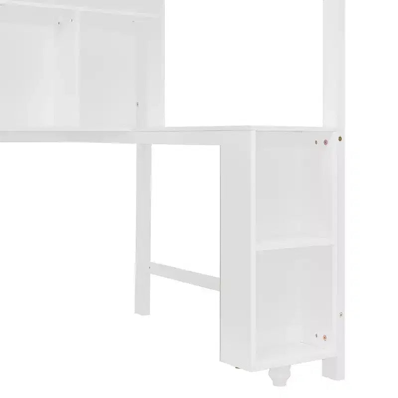 Lits superposés (lit simple en haut, lit double en bas)