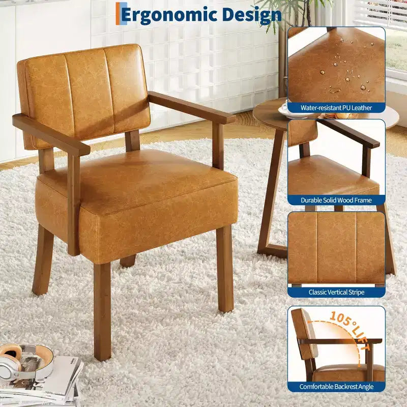 Fauteuil moderne de style médiéval