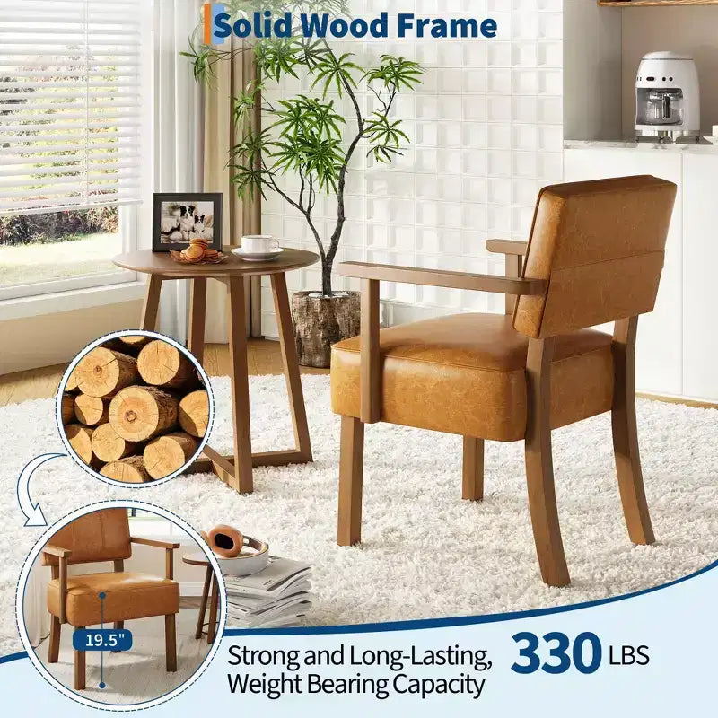 Fauteuil moderne de style médiéval