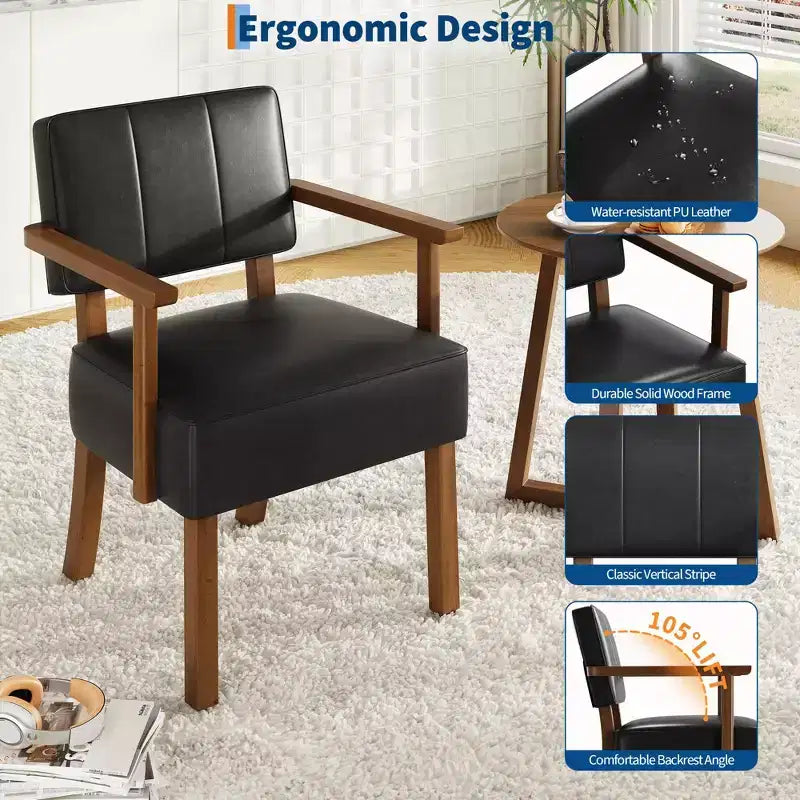 Fauteuil moderne de style médiéval