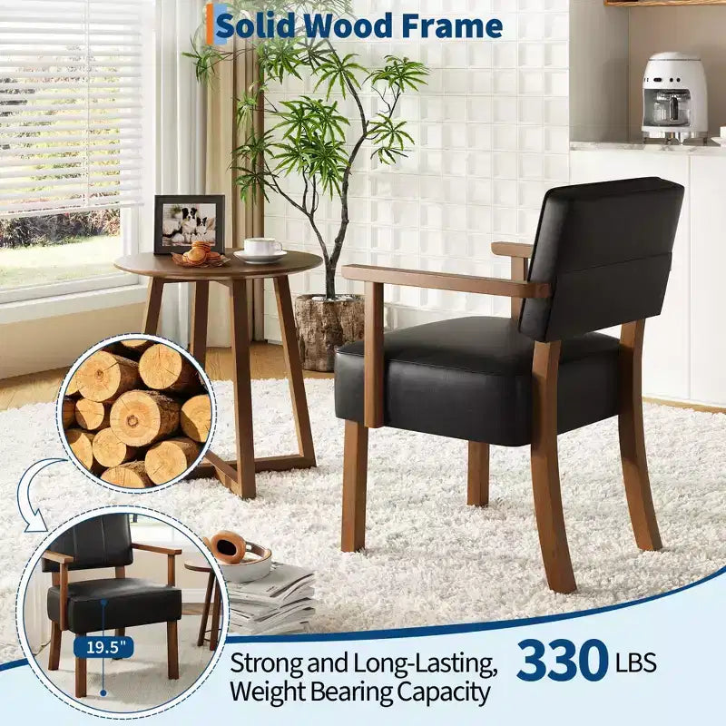 Fauteuil moderne de style médiéval
