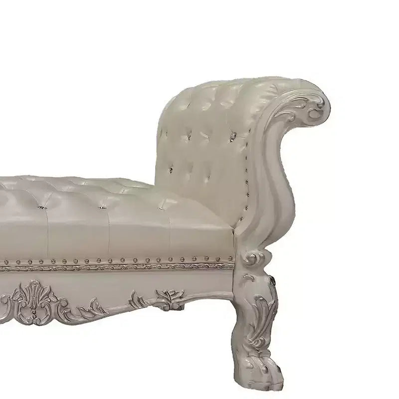 Poufs et bancs : pieds en métal rembourrés