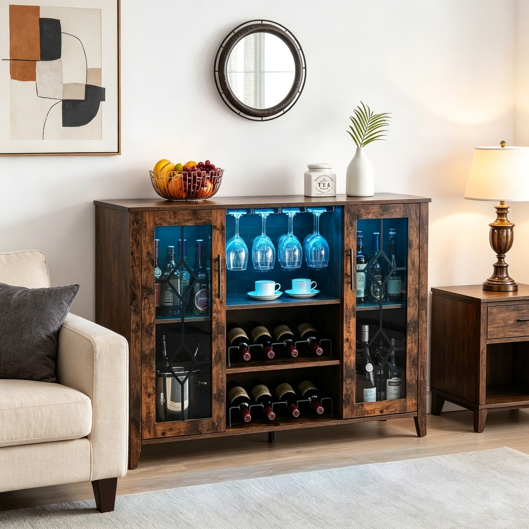 Cave à vin de salon