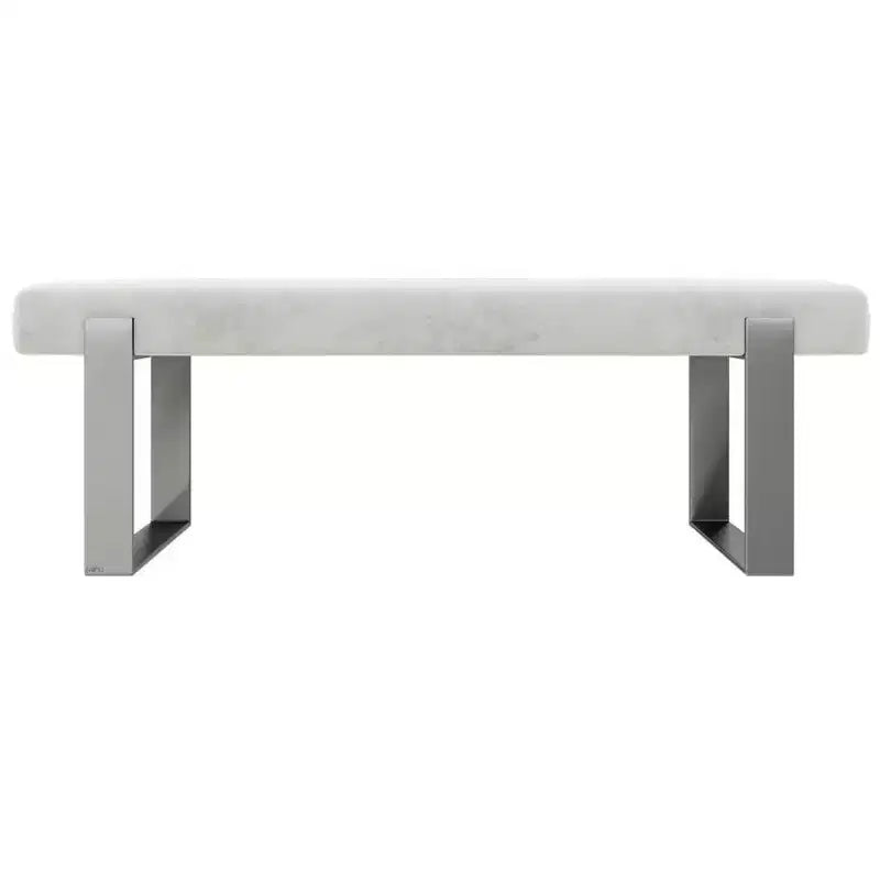 Banc de lit rembourré