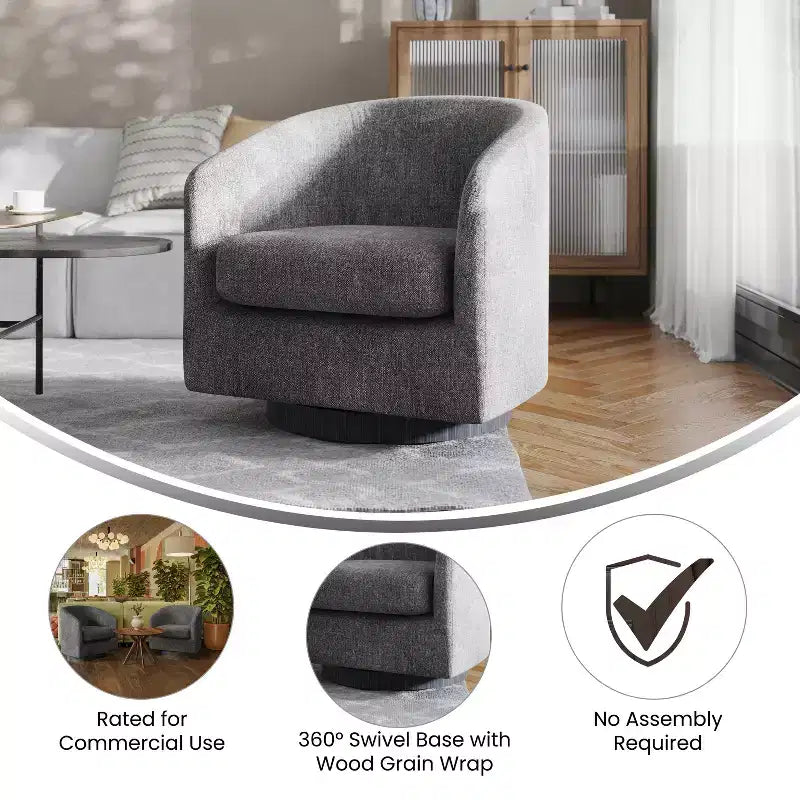 Fauteuil club baquet rembourré