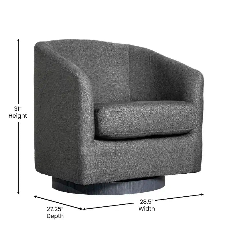 Fauteuil club baquet rembourré