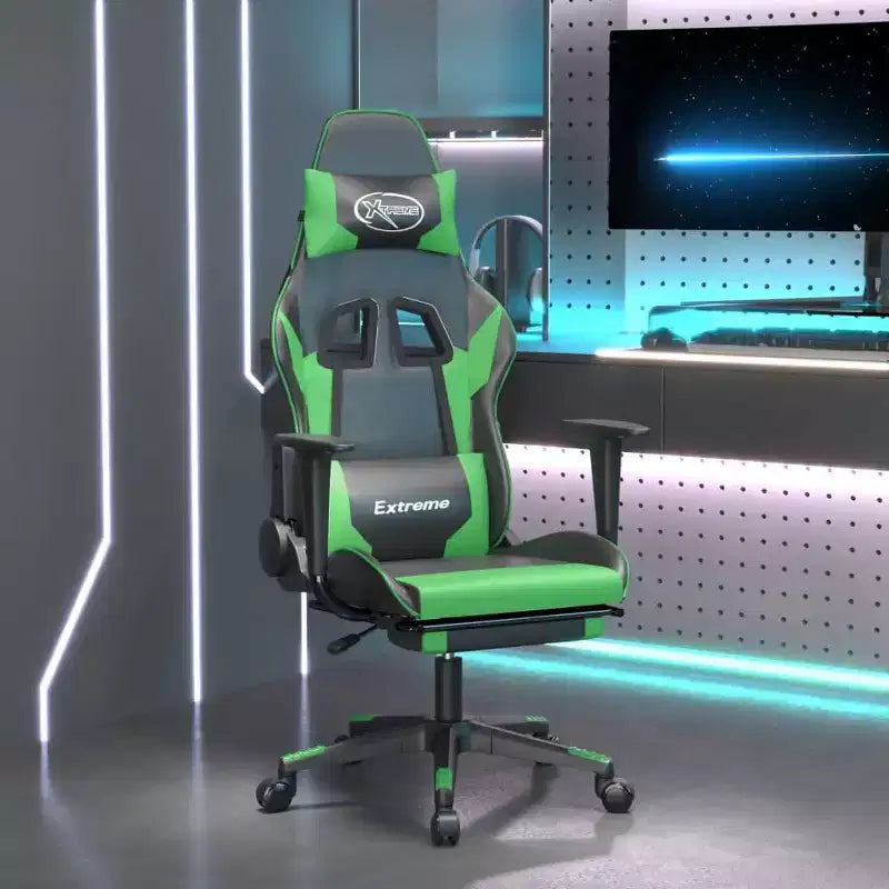 Fauteuil de massage avec repose-pieds