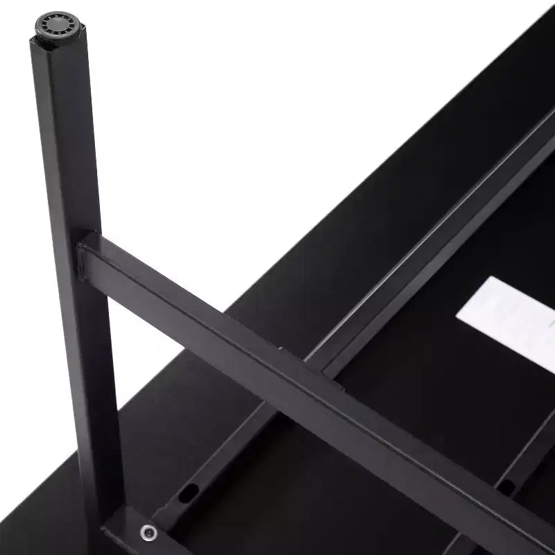 Table à manger/table de jeux avec piétement en A en acier robuste.